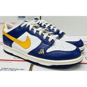 2004 Nike Dunk "La" Lakers Yellow Del Sol/Court Purple - Size 10 - GD (C5)